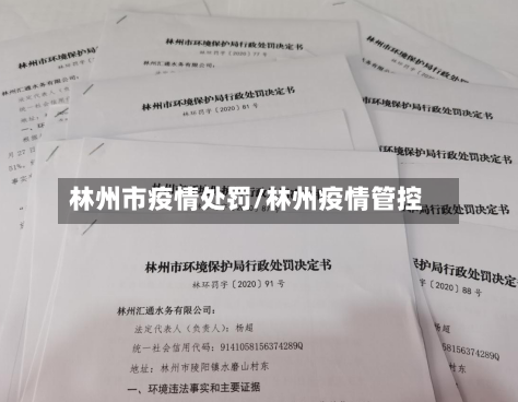 林州市疫情处罚/林州疫情管控-第1张图片