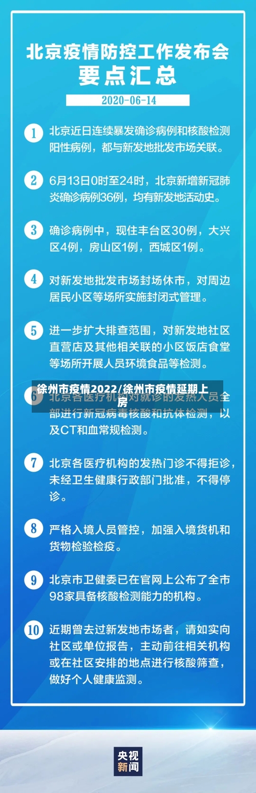 徐州市疫情2022/徐州市疫情延期上房