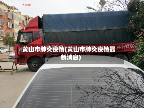 黄山市肺炎疫情(黄山市肺炎疫情最新消息)