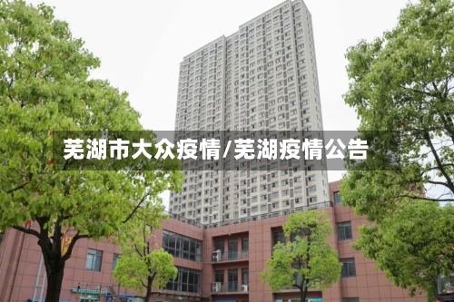 芜湖市大众疫情/芜湖疫情公告