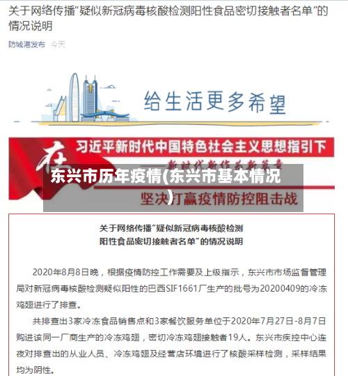 东兴市历年疫情(东兴市基本情况)
