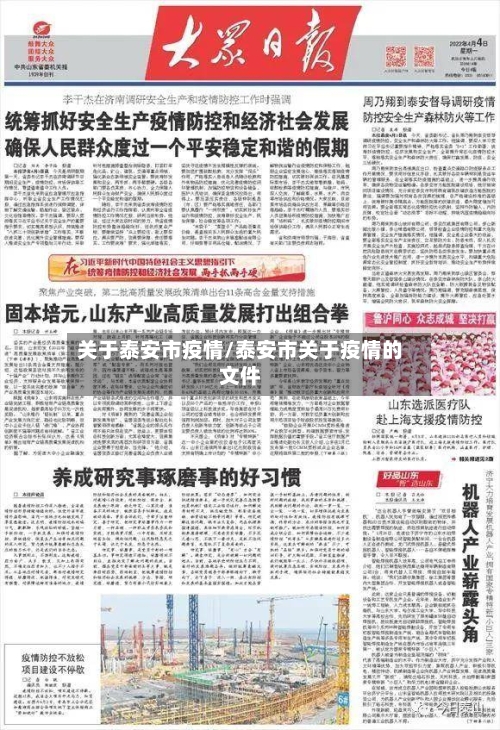 关于泰安市疫情/泰安市关于疫情的文件-第2张图片