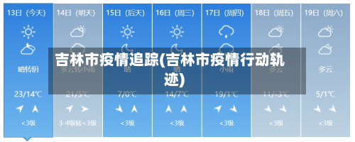 吉林市疫情追踪(吉林市疫情行动轨迹)-第2张图片