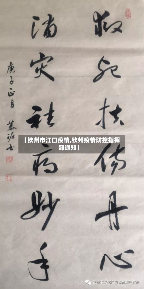 【钦州市江口疫情,钦州疫情防控指挥部通知】-第1张图片