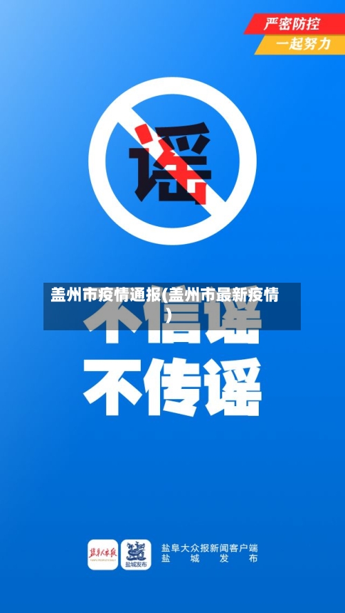盖州市疫情通报(盖州市最新疫情)-第3张图片