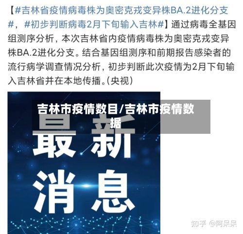 吉林市疫情数目/吉林市疫情数据-第1张图片