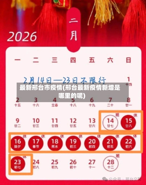 最新邢台市疫情(邢台最新疫情新增是哪里的呢)-第2张图片