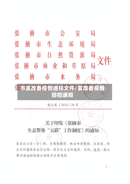 市发改委疫情通知文件/发改委疫情防控通知-第2张图片