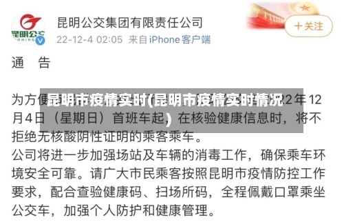 昆明市疫情实时(昆明市疫情实时情况)-第1张图片