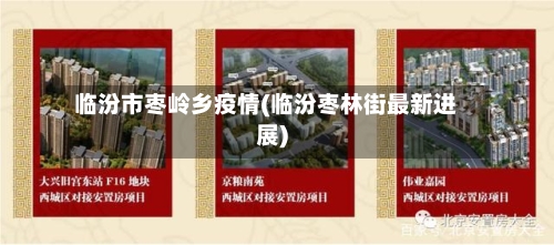 临汾市枣岭乡疫情(临汾枣林街最新进展)-第1张图片